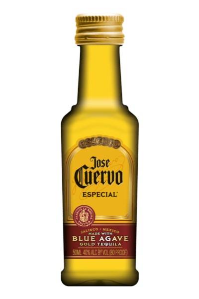 Jose Cuervo Especial Gold Tequila With Blue Agave (50 ml)