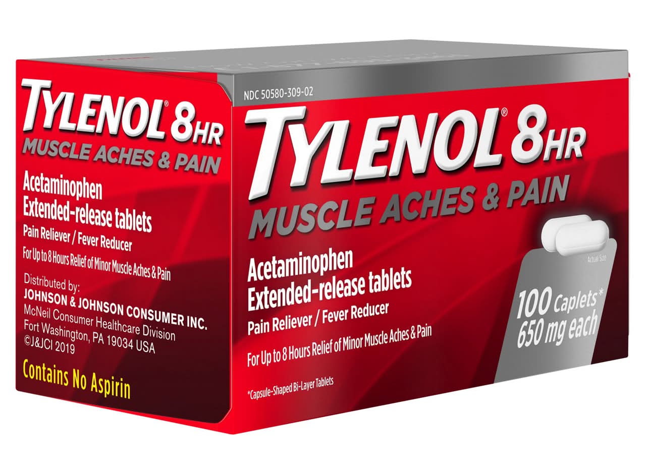 Tylenol Adult Internal Analgesics, Caplets