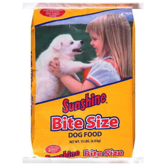 Sunshine Bite Size Dog Food (15 lbs)