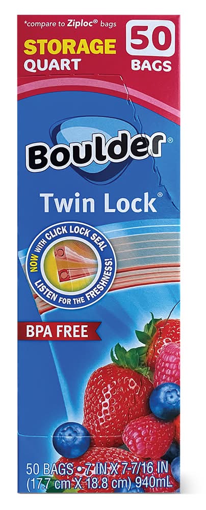 Boulder Canyon Quart Storage Bag