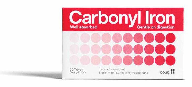 Carbonyl Iron Tablets 18mg 30s