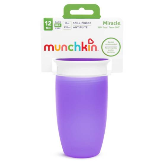 Munchkin Miracle 360 Sippy Cup Assorted Designs (10 oz)