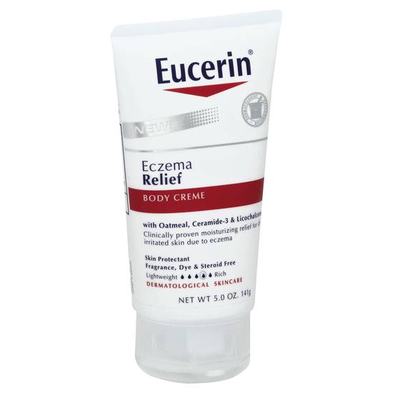 Eucerin Eczema Relief Body Cream, Fragrance Free Eczema Lotion
