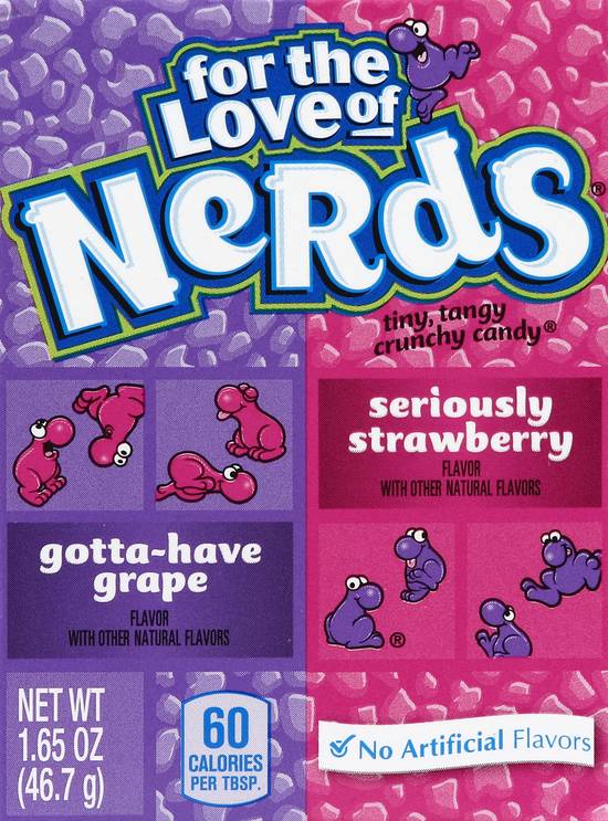 Nerds Grape and Strawberry Crunchy Candy