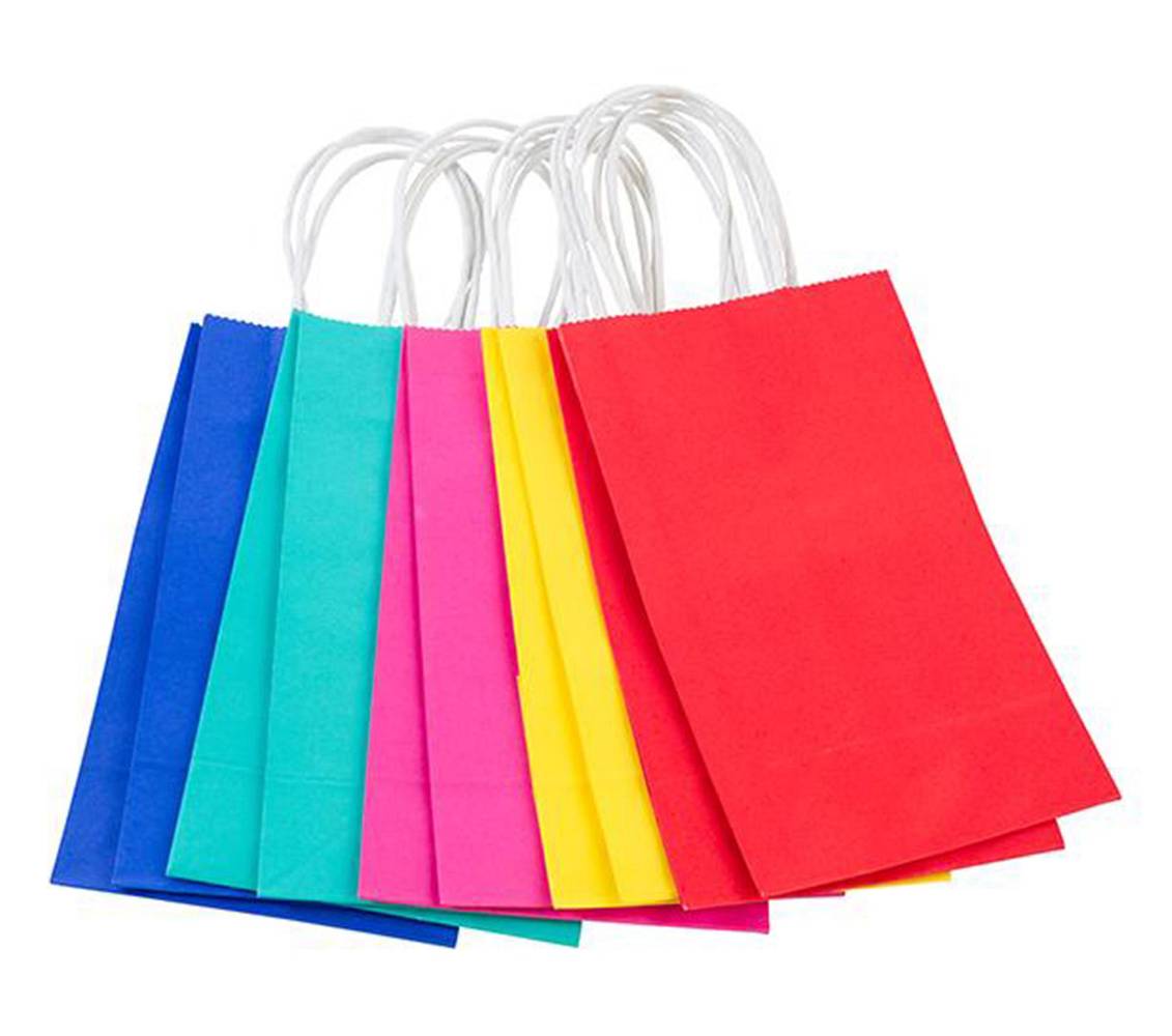 Sainsbury's Home Party Bags Mixed Rainbow (10 pack)