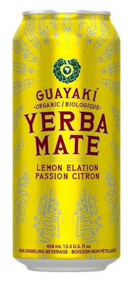 Guayaki Yerba Mate Lemon Elation 458ml