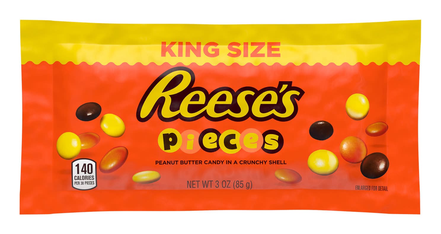 Reese's Pieces Peanut Butter Candy in Crunchy Shell (3 oz)