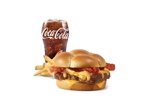 Cheesy Bacon Cheeseburger, Single Combo