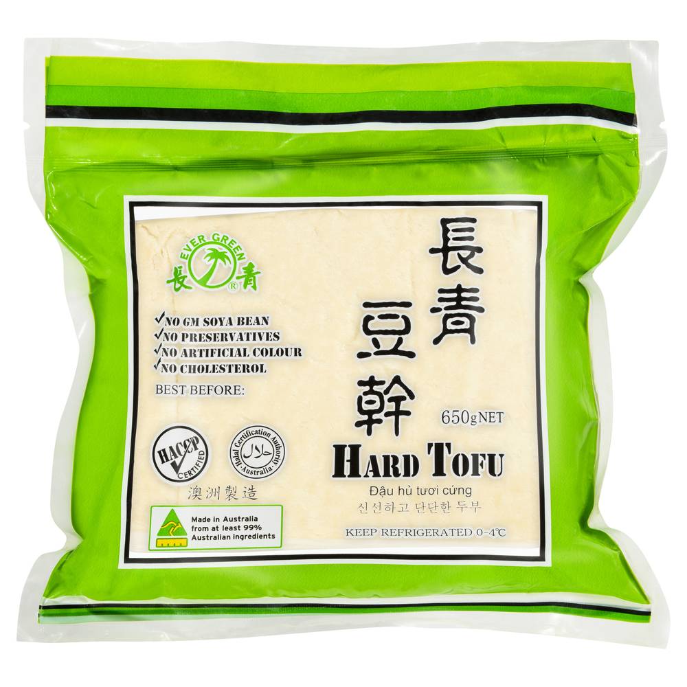 Evergreen Fresh Hard Tofu (650g)