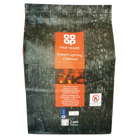 Co-Op Fair Trade Instant Lighting Charcoal (2 ct)