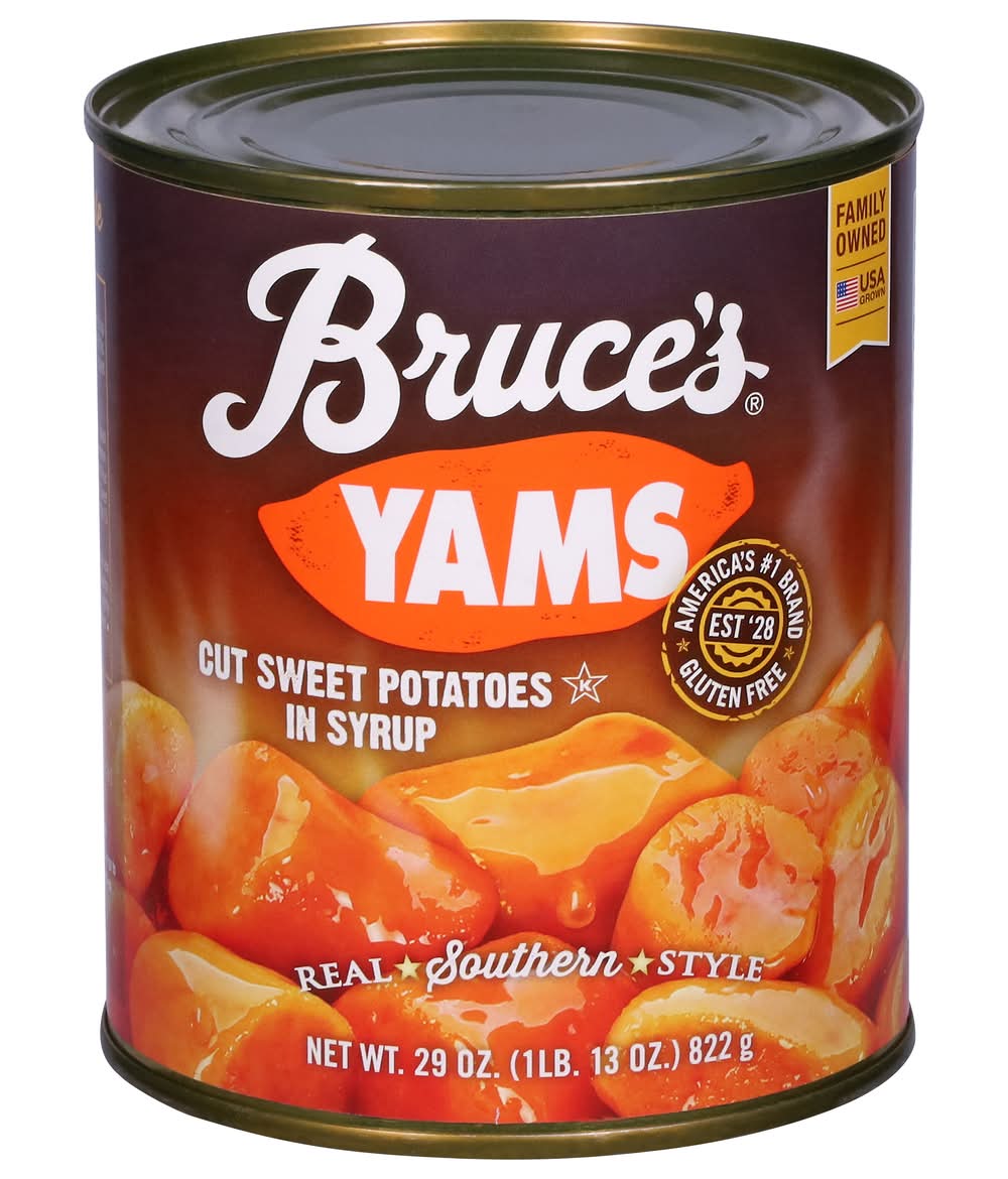 Bruce's Yams Cut Sweet Potatoes in Syrup (29 oz)