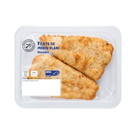 Filets de merlu blanc meunière - intermarché - 220g