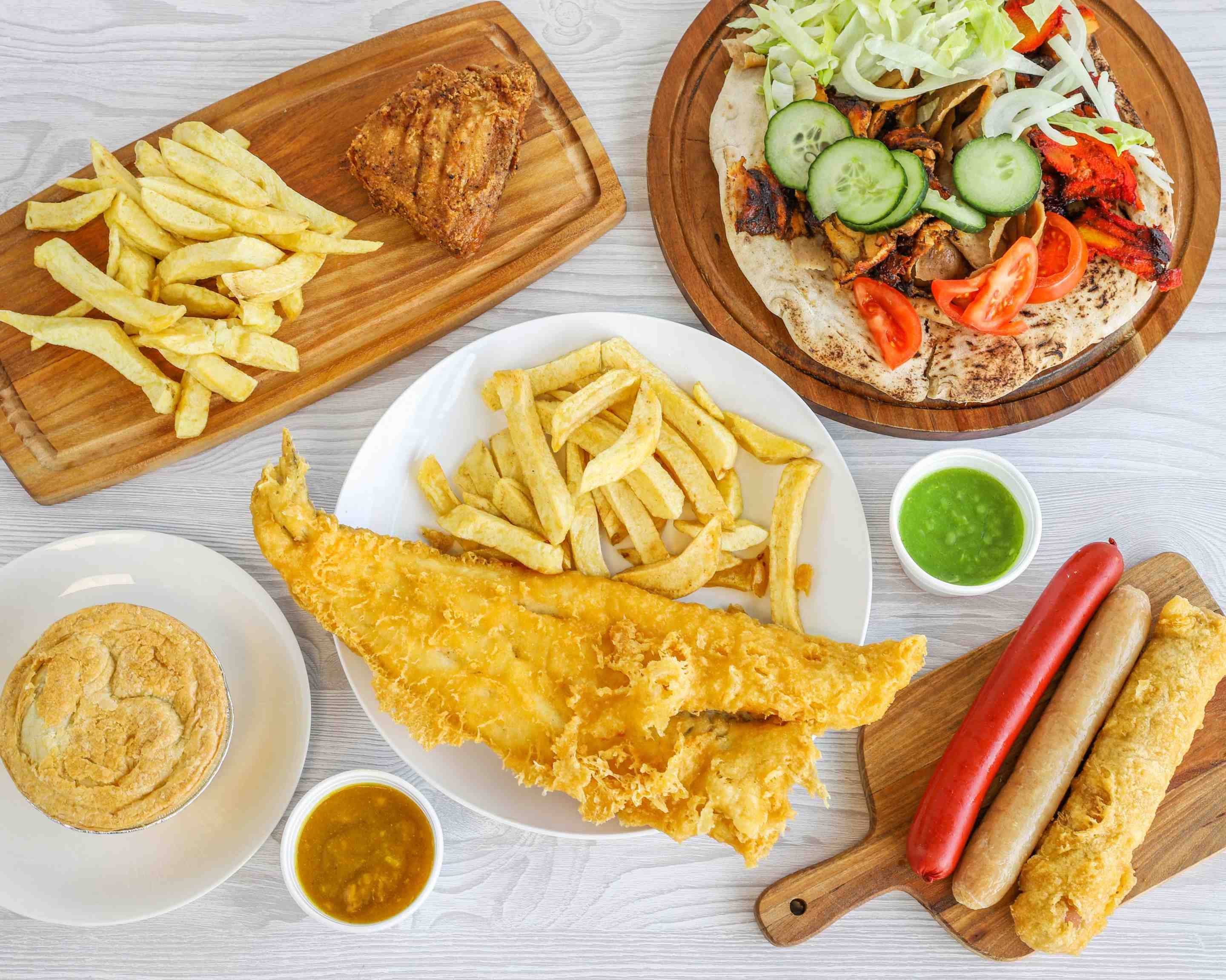 Millenium Fish Bar Menu Takeaway in Swadlincote Delivery Menu