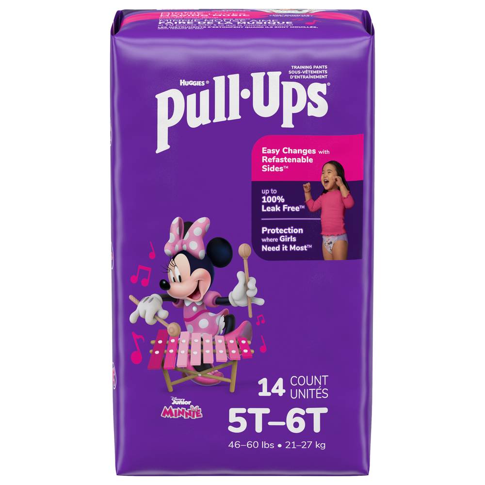 Pull-Ups Girls' Potty Training Pants 5t-6t (14 ct)