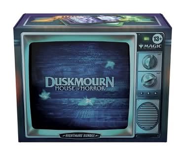 Magic The Gathering Duskmourn House Of Horror Nightmare Bundle Card Game Set