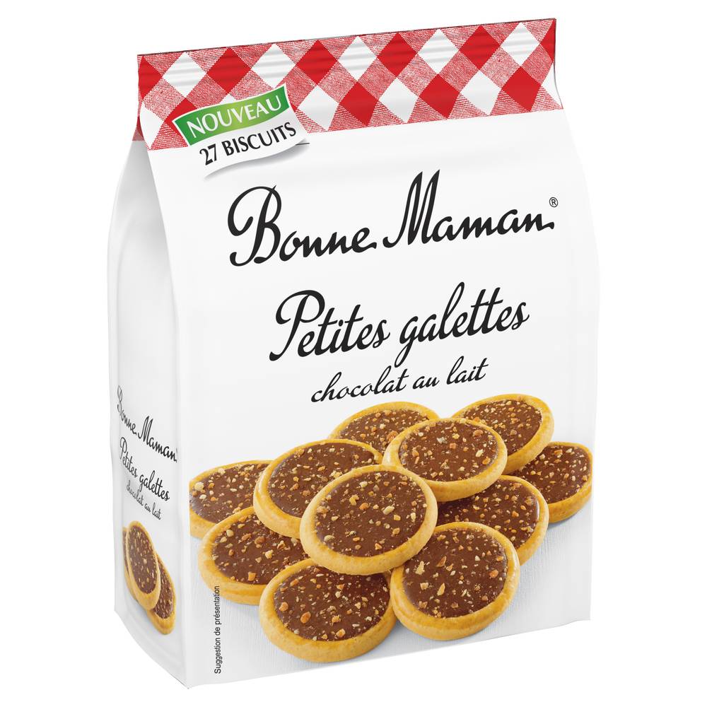 Bonne Maman - Petites galettes chocolat au lait (250g)