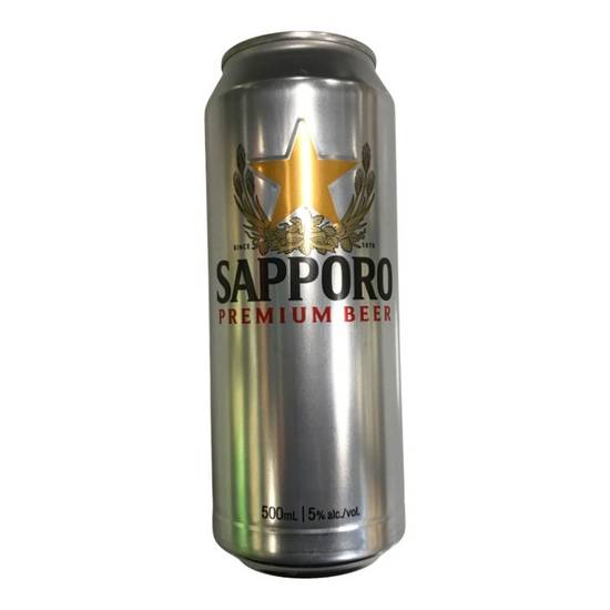 Sapporo Premium Beer (500 ml)