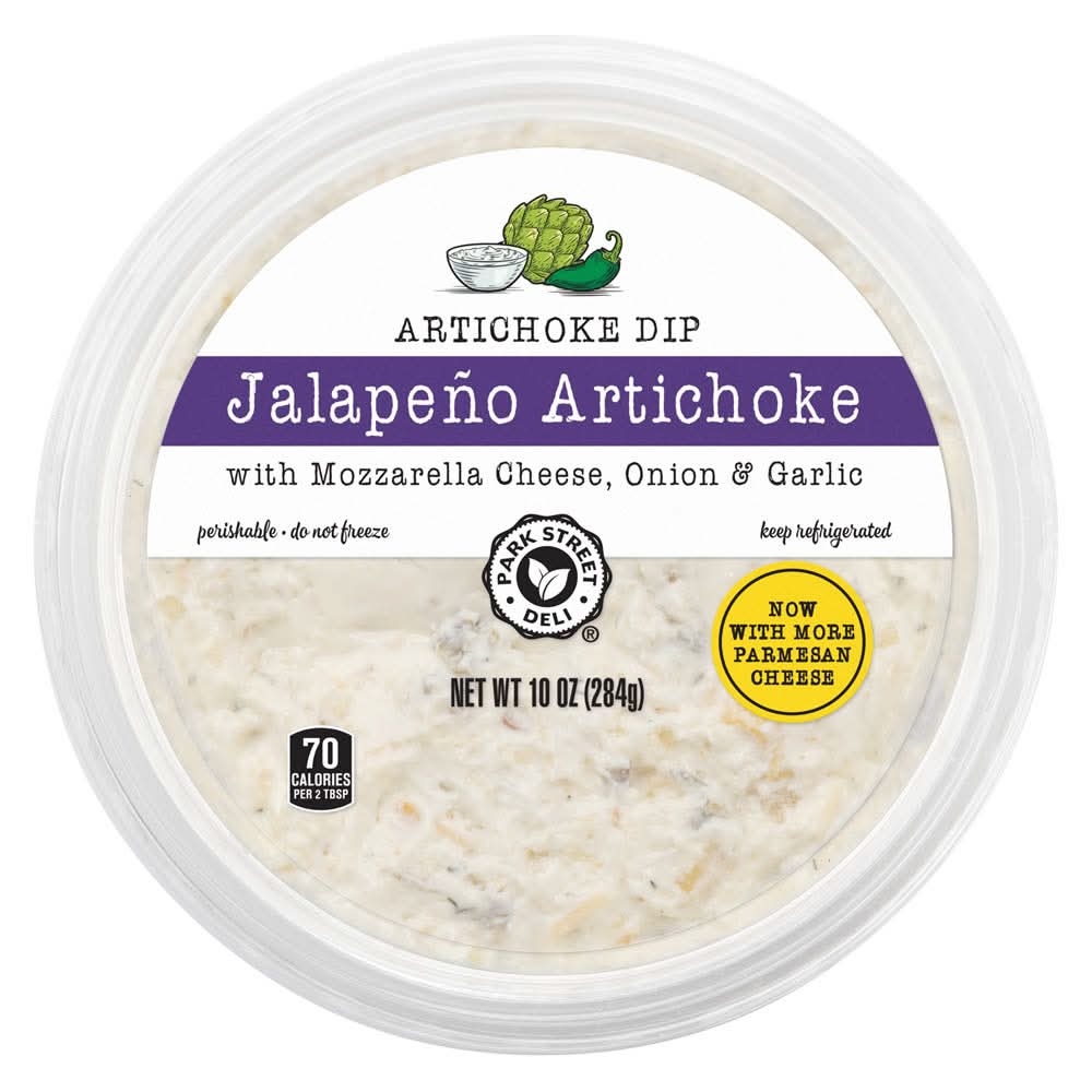 Park Street Deli Jalapeno Artichoke Dip (10 oz)