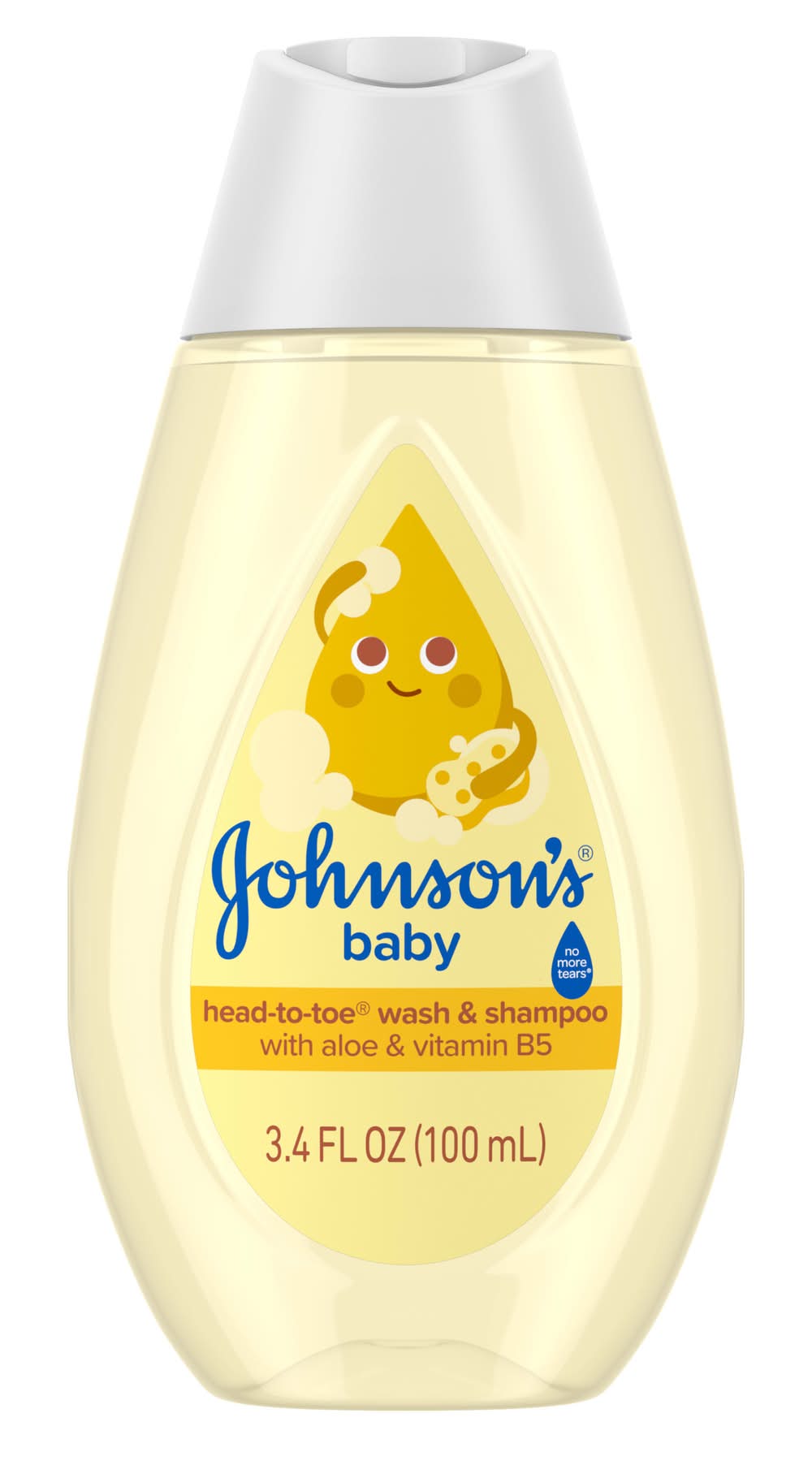 Johnson's Head-To-Toe Newborn Wash & Shampoo (3.4 fl oz)
