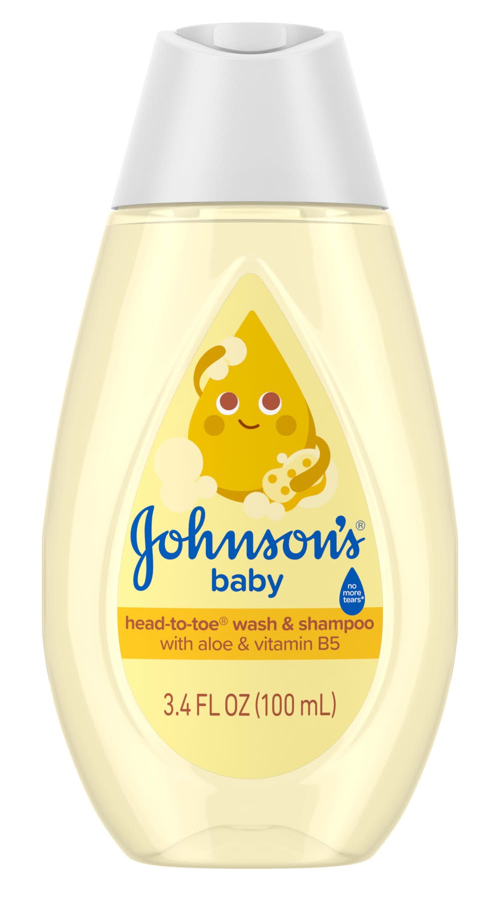 Johnson's Head-To-Toe Newborn Wash & Shampoo (3.4 fl oz)