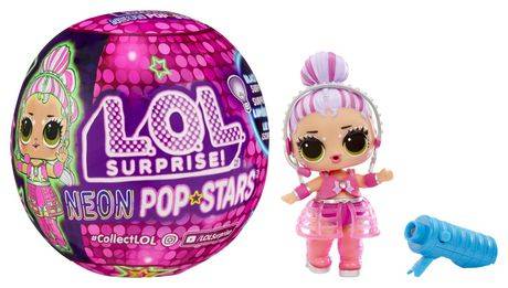 L.O.L. Surprise Neon Pop Stars Tots Doll