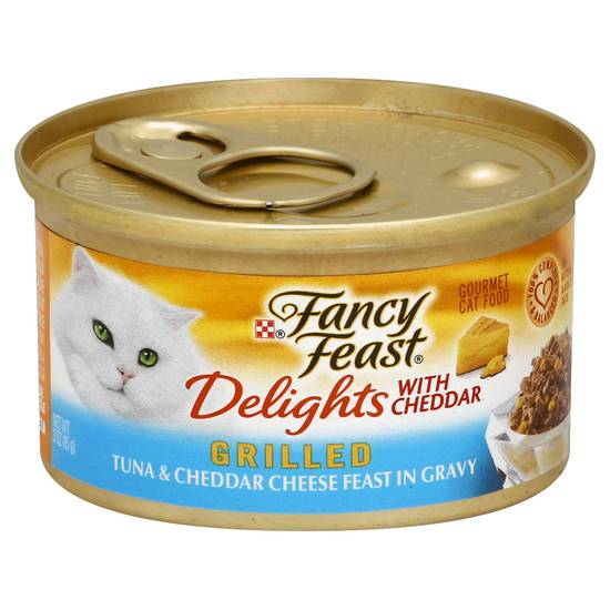 Fancy Feast Grilled Tuna & Cheddar Cat Food (3 oz)