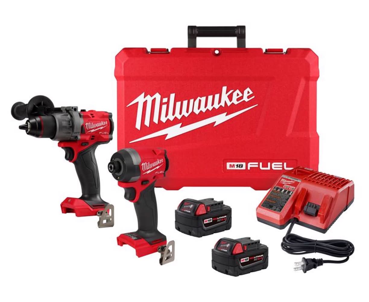 Milwaukee M18 Fuel Cordless Brushless 2 Tool Combo Kit
