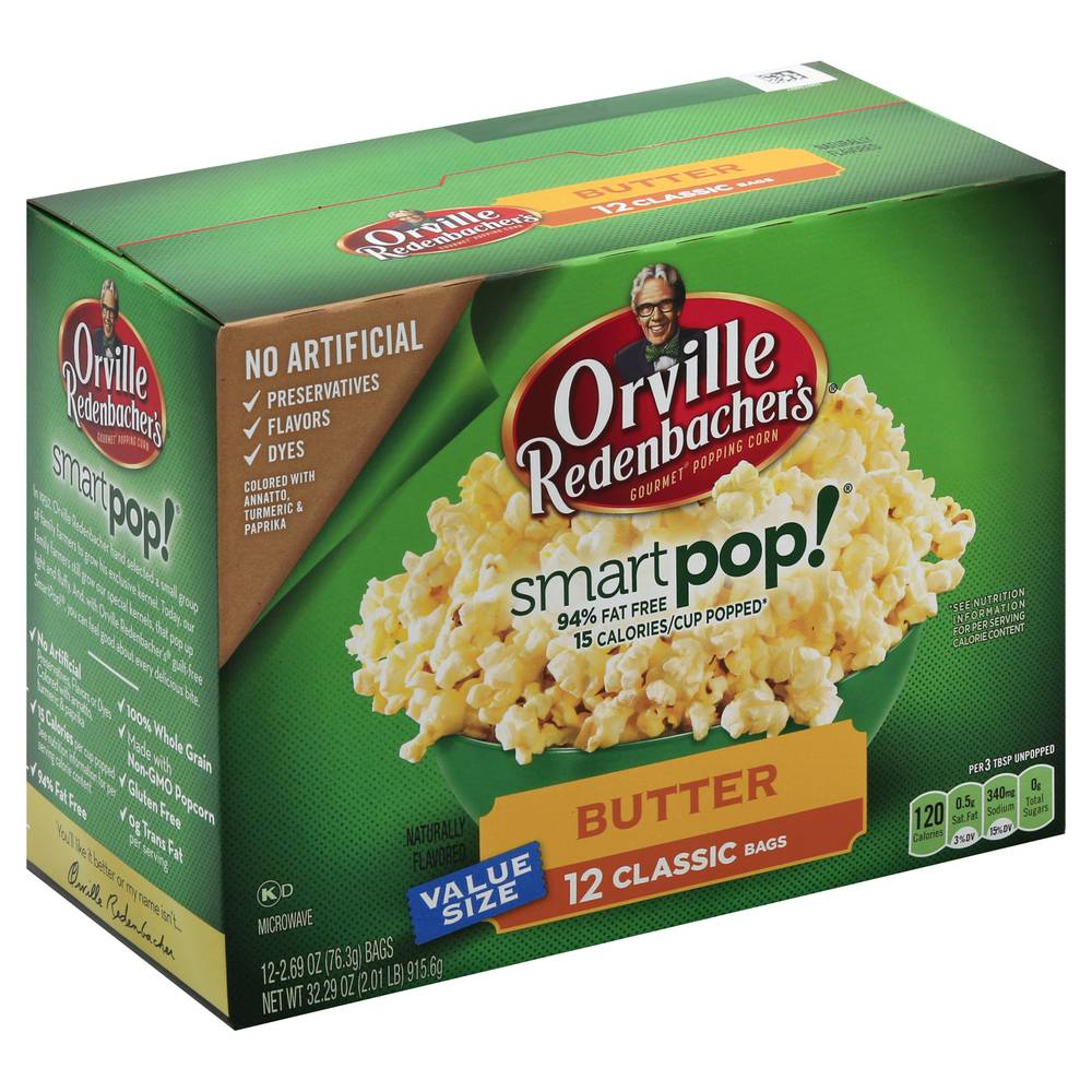 Orville Redenbacher's Redenbacher's 94% Fat Free Smart Pop (2.02 lbs)