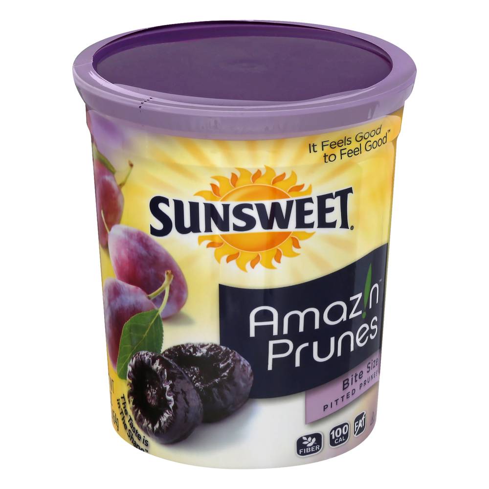 Sunsweet Amazin Bite Size Pitted Prunes (1 lbs)