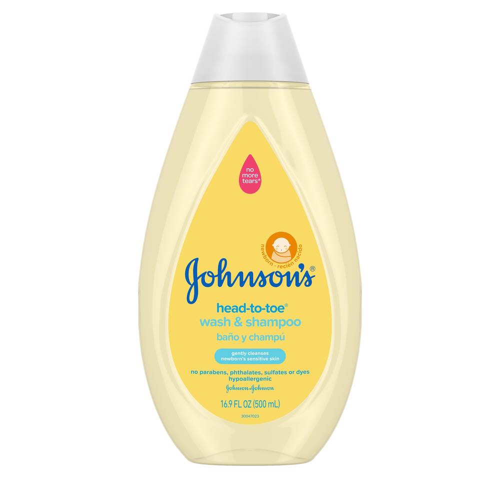 Johnson'S Baby Body Wash & Shampoo, 16.9 Fl Oz