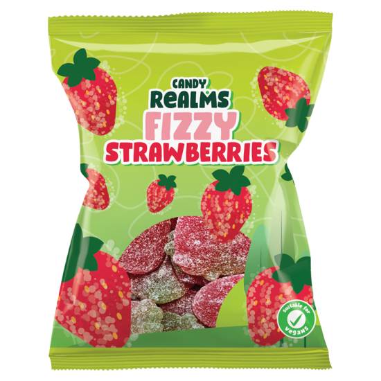 Candy Realms Fizzy Candies (strawberry)
