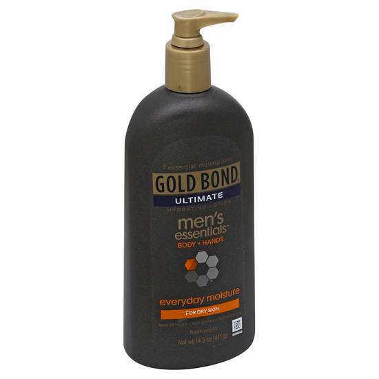 Gold Bond Men's Essentials Fresh Scent Hydrating Lotion (14.5 oz)