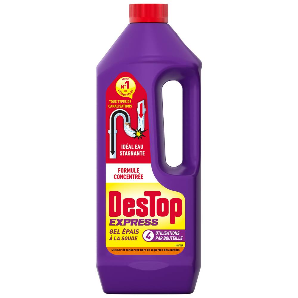 Destop - Déboucheur gel express (950ml)