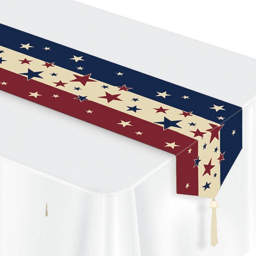 Americana Paper Table Runner, 6ft