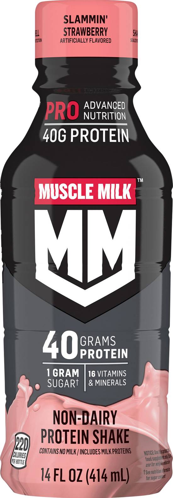 Muscle Milk Slammin Strawberry Protein Shake (14 fl oz)