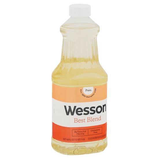 Wesson Cholesterol Free Pure Best Blend Oil