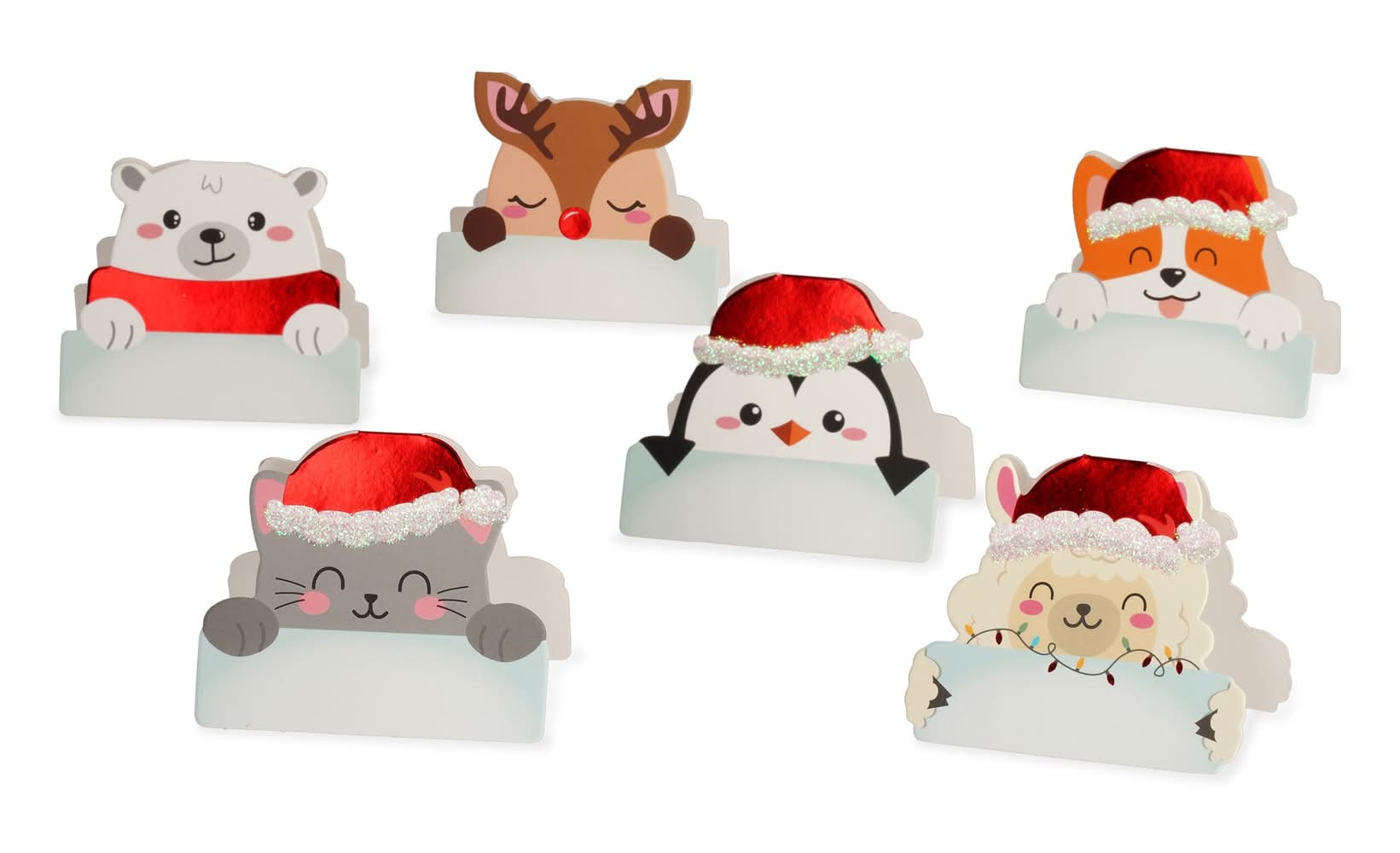 Conjunto 12 Marcdores Mesa - Christmas Place