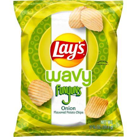 Lay's Wavy Funyun Onion Flavor 2.625oz