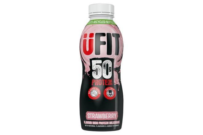 Ufit Strawberry Protein Drink 500ml