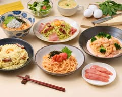 濃厚スパゲッティ 卵と小麦とたらこ TKT 春日井稲口店 Egg & Tarako