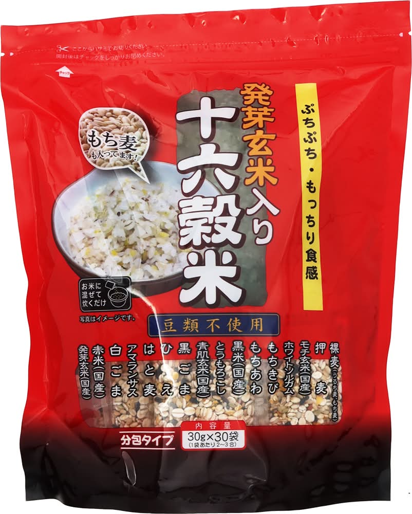 発芽玄米入り十六穀米(30G×30) Delivery Near Me | Order Online