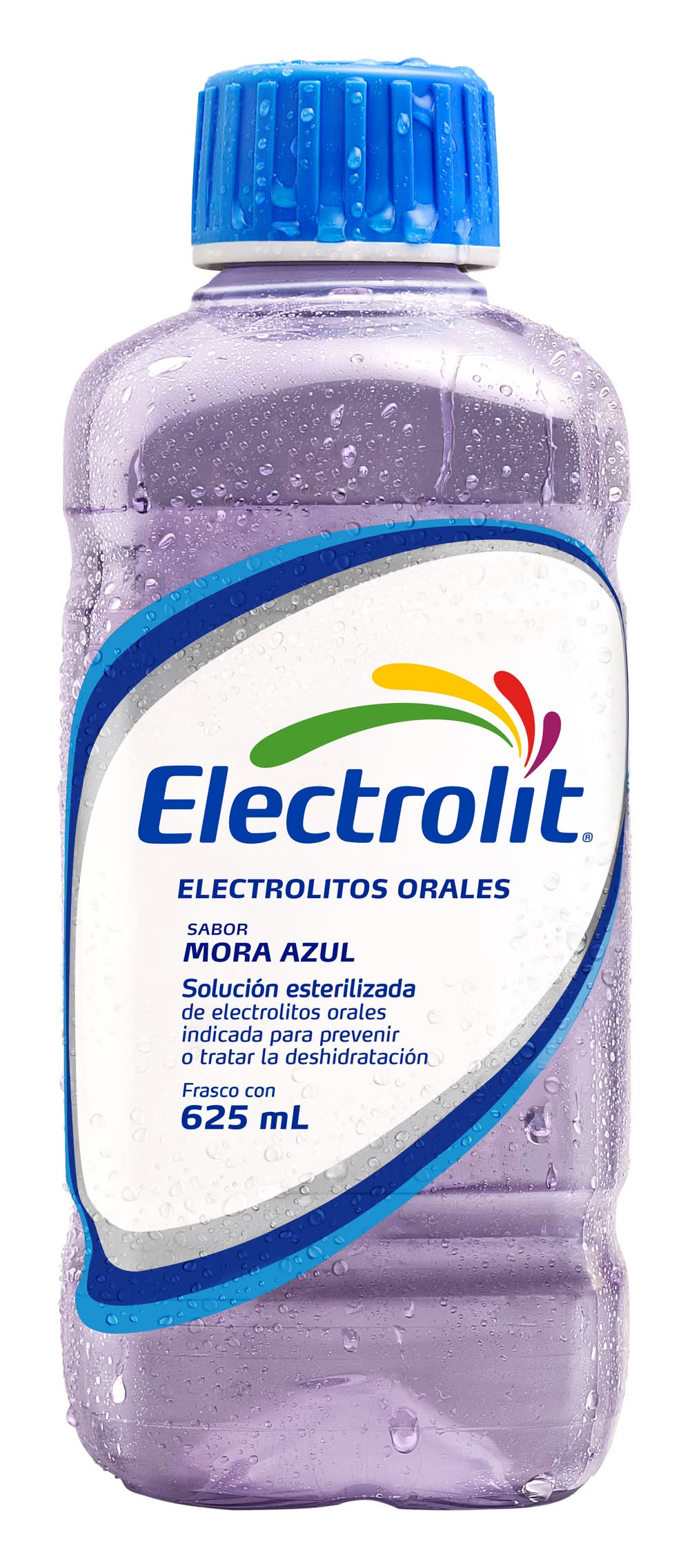 Electrolit · Suero rehidratante, mora azul (625 ml)