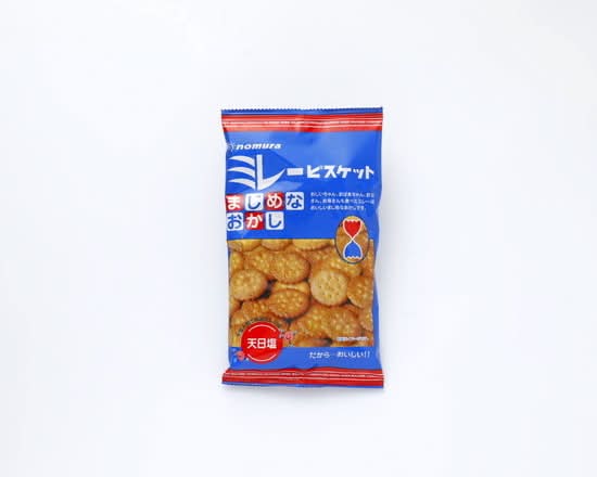 野村煎豆加工店　まじめミレービスケット　120g　J-733