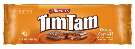 Arnott's Tim Tam Chewy Caramel 175g