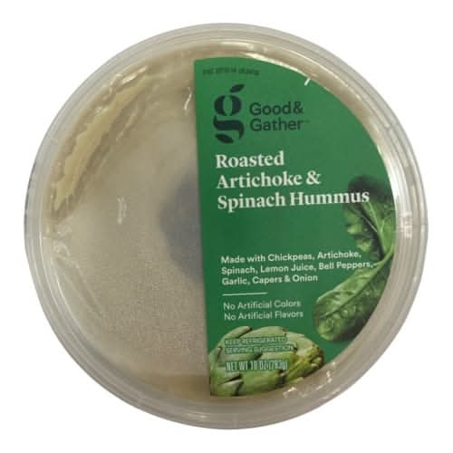Good & Gather Roasted Artichoke and Spinach Hummus (10 oz)