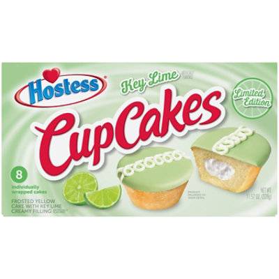 Hostess Key Lime Cupcakes 8 Count