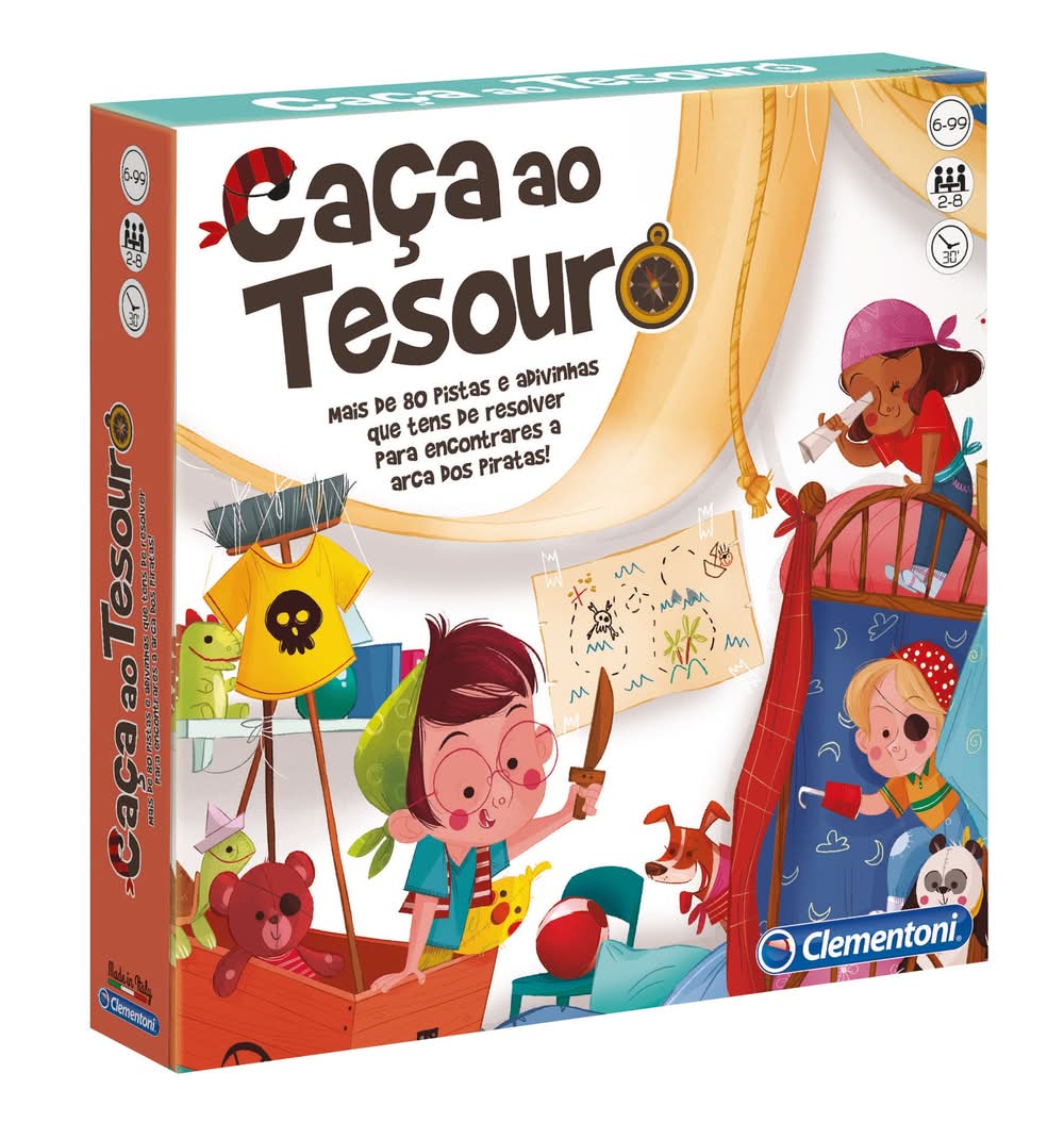 Party Games - Caça Ao Tesouro Clementoni