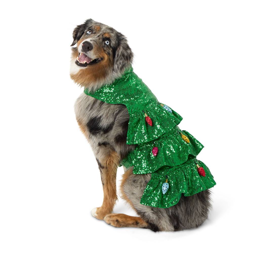 Reindeer Christmas Tree Christmas Clothes For Dogs