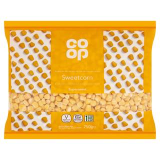 Co-op Supersweet Sweetcorn 750g