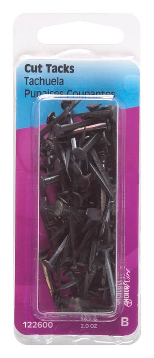 Hillman Anchor Wire No. 22 X 1 In. L Blue Steel Cut Tacks 1 Pk
